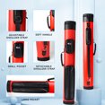 thumbnail image 5 of GSE Games & Sports Expert 2x2 Deluxe Hard Billiard Cue Case. Pool Cue Stick Carrying Case, Billiard Pool Cue Accessories (4 Colors Available), 5 of 9