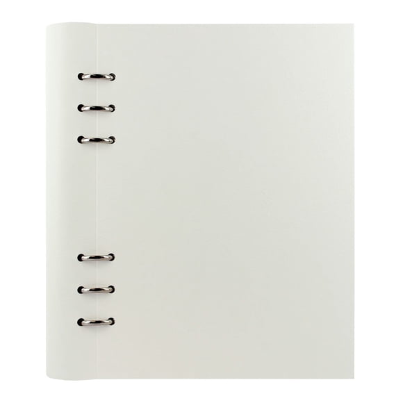 Filofax Clipbook Cuaderno Recargable A5 Blanco 21x15 cm