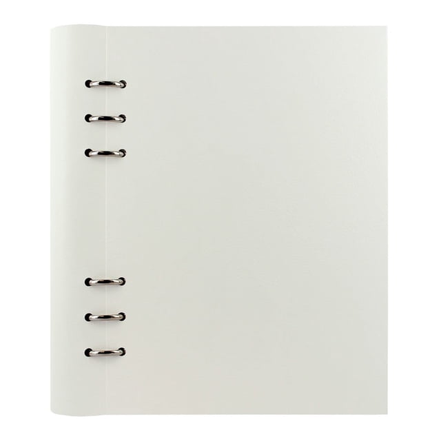 Filofax Clipbook Cuaderno Recargable A5 Blanco 21x15 cm