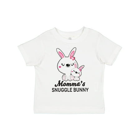 

Inktastic Mommas Snuggle Bunny Easter Gift Toddler Toddler Girl T-Shirt