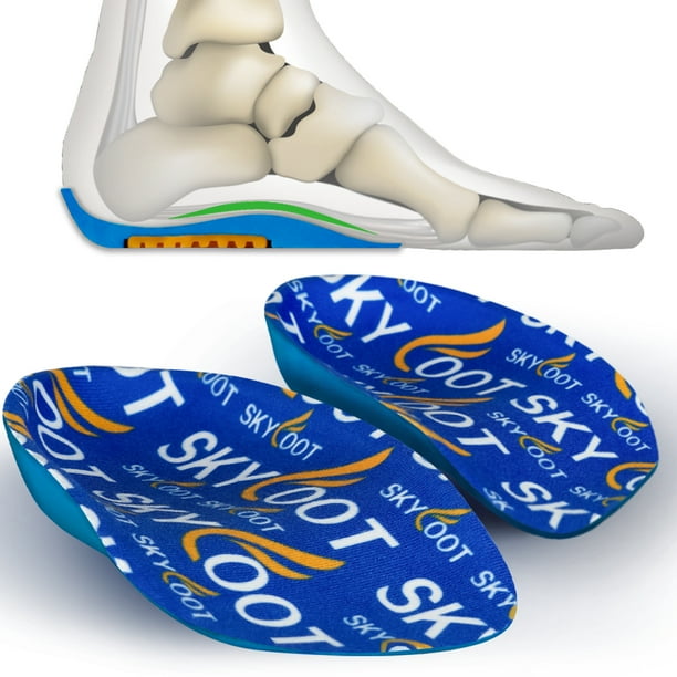 Skyfoot Orthotic Plantar Fasciitis Shoe Inserts, Heel Cup Cushions