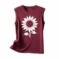 thumbnail image 3 of gbyLJF Silver Tank Tops for Women Loose Womens Tank Tops Distressed Tank Top Women Tank Top for Teen Girls, 3 of 4