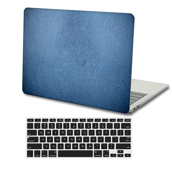 KSK KAISHEK Hard Shell Cover Only for 2010 - 2017 Release Old MacBook Air 13 inchs with No Touch No USB-C Model: A1369 & A1466 Blue series A 0625 + Black Keyboard Cover