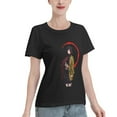 thumbnail image 2 of Women's Basic Short Sleeve T-Shirt Demon Slayer Tomioka Yiyong, 2 of 6