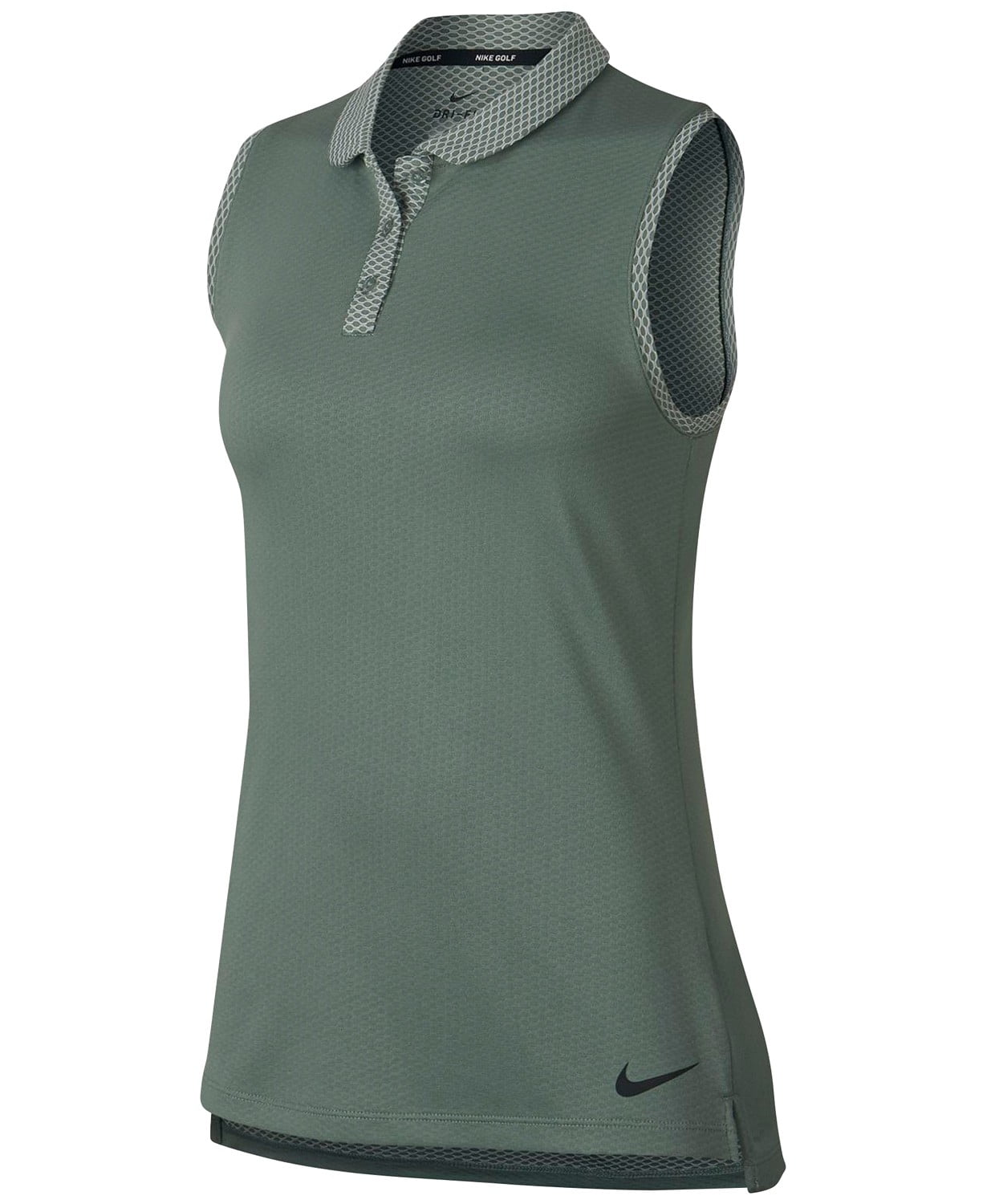 Nike Dry Sleeveless Golf Polo Clay 