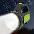 thumbnail image 1 of Linterna LED recargable por USB TUNC con luz lateral impermeable de alta potencia para emergencias Senderismo camping caza, 1 of 5