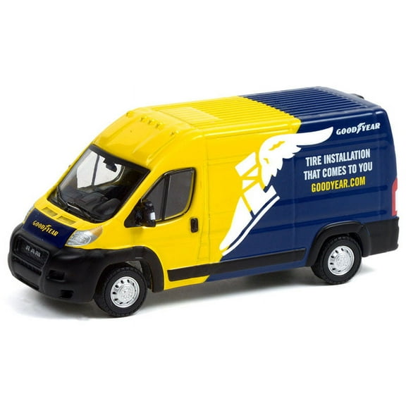 Greenlight Collectibles Route Runners Series 3 - 2019 Ram ProMaster 2500 Cargo High Roof Goodyear