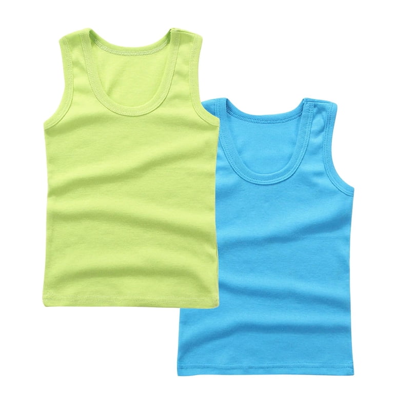 BRGZLK Toddler Kids Tank Top Boys Girls Summer Fashion Cute