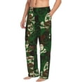 thumbnail image 2 of Xecao Camouflage Skull Men's Straight Lounge Pajama Pants: The Ultimate in Comfortable Sleepwear, 2 of 9