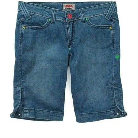 No Boundaries - Juniors Studs and Stitches Bermuda Shorts