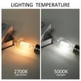 thumbnail image 5 of Great Value ST19 Vintage LED Light Bulb, 4.5-Watt (60W Equivalent), Daylight, Dimmable, E26, 8 Pack, 5 of 9