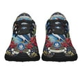 thumbnail image 5 of Louisiana Joyeux Noyl Pelican Feliz Navidad ChriStas Shoes Sneakers Black Size 9, 5 of 7