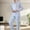 Purple, variant on TINZ Women's Baggy Lapel Plaid Long Sleeved Top And Pants Suit Woman Pajama Set Womens Tall Pajamas Long Length Flannel Pajama Set Women