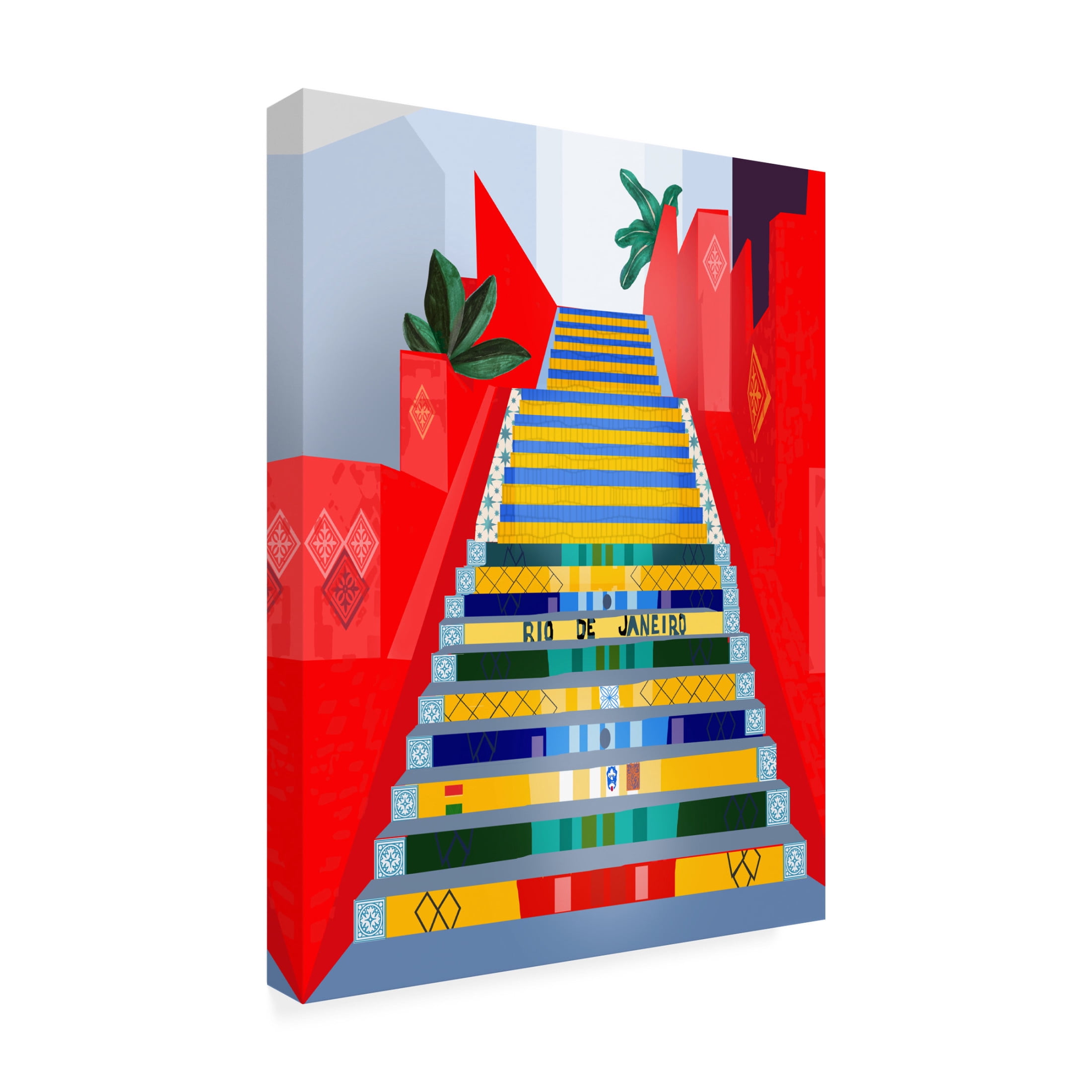 Trademark Fine Art Petra Lizde Rio de Janeiro Canvas Wall Art