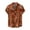 Orange, variant on RKSTN Mens Hawaiian Shirts Casual Floral Shirts Short Sleeve Button Down Beach Tropical Shirts