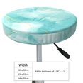 thumbnail image 4 of Disketp Blue Marble Funda Redonda para Taburete, Funda de Cojín para Silla de Bar Suave y Elástica-12 inch, 4 of 7