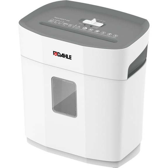 Dahle PaperSAFE PS 100 Paper Shredder, Oil Free/Hassle Free, Jam Protection, 5 Sheet Max, Level P-4