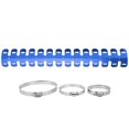 thumbnail image 1 of 23.85in Exhaust Pipe Heat Shield Protective Cover Anti Scald Leg Protector Universal for Motorcycle(Blue ), 1 of 5
