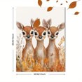 thumbnail image 3 of Qisvanset 12x16 Inch Wild Safari Nursery Canvas Wall Art, Born To Be Wild Watercolor Boy Room Decor, 3 of 8