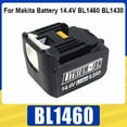 thumbnail image 2 of For Makita Battery 5Ah 14.4V Rechargeable Lithium-ion Cell 14.4V Power Tools BL1460 BL1430 Power Tools Batteries, 2 of 7