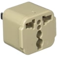 thumbnail image 2 of Adaptador de enchufe Conair Travel Grounded Universal Worldwide, 2 of 2
