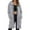 A002 GY1, variant on TrendOFT Long Hoodies for Women Zip up Long Sleeve Tunic Sweatshirt Oversized Casual 2025 Fall Jacket Coat with Pocket BU1 S