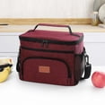 thumbnail image 3 of Bolsa térmica para almuerzo para hombres y mujeres, a prueba de fugas, con correa ajustable, ideal para el trabajo, picnics y viajes, 1 unidad, 3 of 3