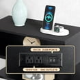 thumbnail image 6 of Floating Nightstand with Charging Station, Wall Mount Bedside Shelf with Drawer Storage USB Ports and Power Outlets, Small Wall Shelves for Bedroom, Black, 6 of 8