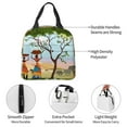 thumbnail image 4 of Sikiie African Women Lunch Bag for Women & Men Adult Insulated Lunch Box, Food Lunch Containers Lunch Tote Bags for Work, Travel, Outdoor, 4 of 8
