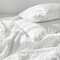 thumbnail image 3 of Carmel Linen Bleach White Comforter Set Queen, 3 of 5
