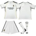 thumbnail image 1 of 25-26 New Real Madrid Club Home Blank Football Jersey Set, 1 of 2