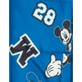 thumbnail image 3 of Disney Mickey Mouse Zip Up Winter Coat Puffer Jacket Toddler to Little Kid, 3 of 5