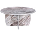 thumbnail image 3 of Meridian Furniture Formentera Brown Coffee Table, 3 of 44