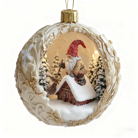 PEIBang Christmas Tree Ornament 2025,2D Flat Decorative Xmas Tree Pendant,Hanging Ornament for Indoor Outdoor Christmas Decorations