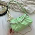 thumbnail image 5 of Bolso nube de cuero artificial de nueva moda, bolso de mano con cadena, bolso para axila, bolso de hombro diagonal, 5 of 5