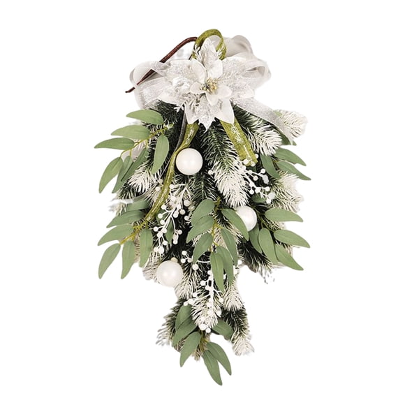 Bearachild Colgador de puerta colgante de pared decoración del hogar accesorios para el hogar decoraciones de jardín elegante flor falsa atractivo dulce Kits de decoración para fiestas Bearachild HA069626-00