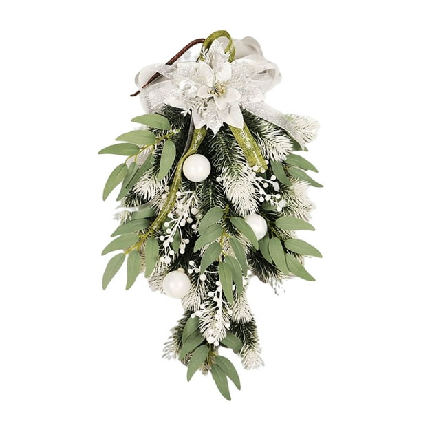 Bearachild Colgador de puerta colgante de pared decoración del hogar accesorios para el hogar decoraciones de jardín elegante flor falsa atractivo dulce Kits de decoración para fiestas Bearachild HA069626-00