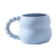 thumbnail image 5 of Taza de café de cerámica, tazas de café, vasos, tazas para beber, jugo, Azul, 5 of 9