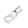 thumbnail image 3 of Unique Bargains 8.4mm Stud Hole Copper Cable Lug Wiring Terminal Silver Tone 10 Pcs, 3 of 3