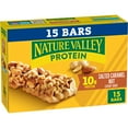 thumbnail image 4 of (6 pack) Nature Valley Protein Chewy Snack Bars, Salted Caramel Nut, 15 Bars, 21.3 oz, 4 of 18