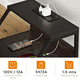 thumbnail image 4 of Buro Chocolate para Recamara con Luces LED, 4 of 7