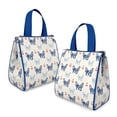 thumbnail image 2 of Anchor and Bulldog Dog Insulated Lunch Bag for Women & Adults,Large Portable Soft Cooler Lunch Bag,Thermal Food Storage Tote with Pearl Cotton,8.66L,8.75x5.75x9.5 Inch, 2 of 6