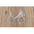 thumbnail image 2 of 20pcs Small Funnel Clear Plastic Mini Funnels For Lab Bottle Filling Liquid, 2 of 2