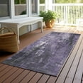 thumbnail image 6 of Addison Rugs Chantille Indoor/Outdoor Transitional Modern Purple Washable Runner Rug, 2'3" x 7'6", 6 of 6