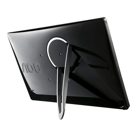 AOC - E1659FWU 15.6" USB-3.0 Portable LED HD Monitor (USB) - Glossy piano black