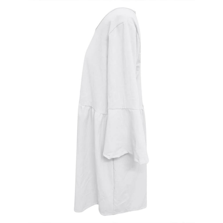 White linen dress size 16 cheap