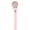 Pink, variant on Crushed Crystal Ribbon Pacifier Clip