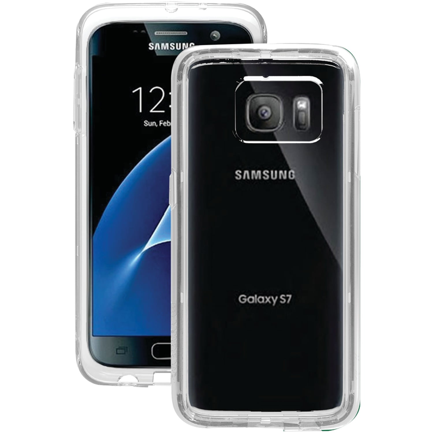 Galaxy S7 Case, Trident Krios Dual Clear Case (Crystal Clear) for