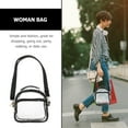 thumbnail image 6 of MLINS Shoulder Messenger Bag Practical Clear Handbag, 6 of 8