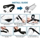 thumbnail image 3 of Kit de correas para carrete de cubierta, correas de manta solar para piscina universal enterrada que incluye 8 correas y lengüetas de nailon adhesivas, 8 placas de cordón, 8 hebillas, 3 of 5